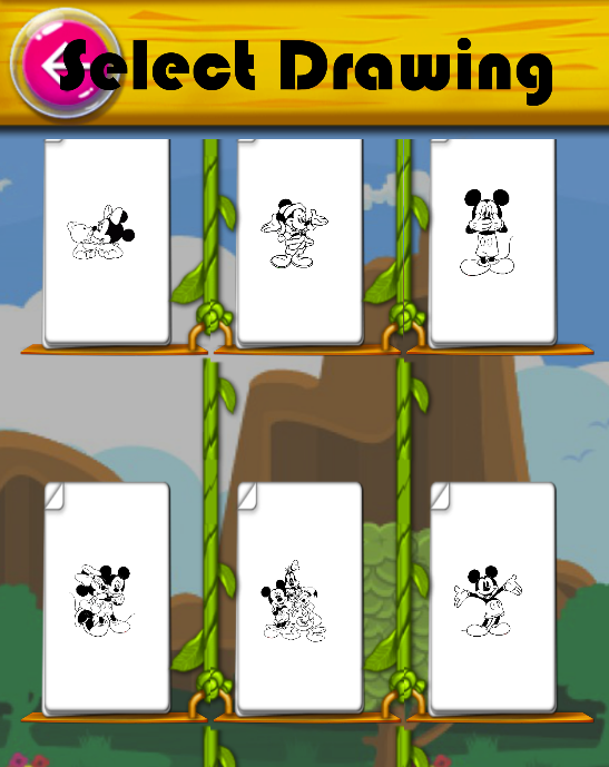 Mouse Coloring Page Games截图2