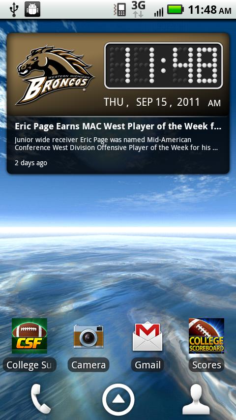 Western Michigan Live Clock截图2