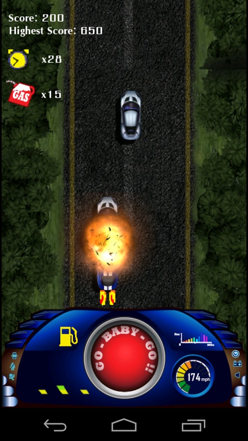 Speed Car Racer 2D截图5