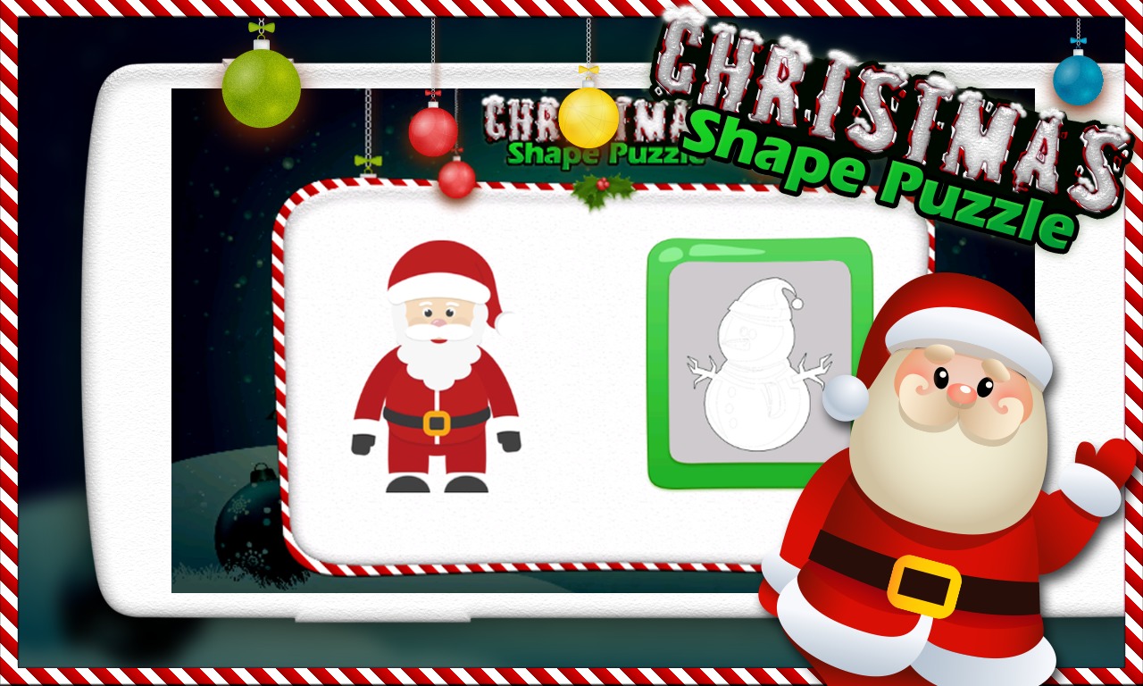 Christmas Shape Puzzle截图3