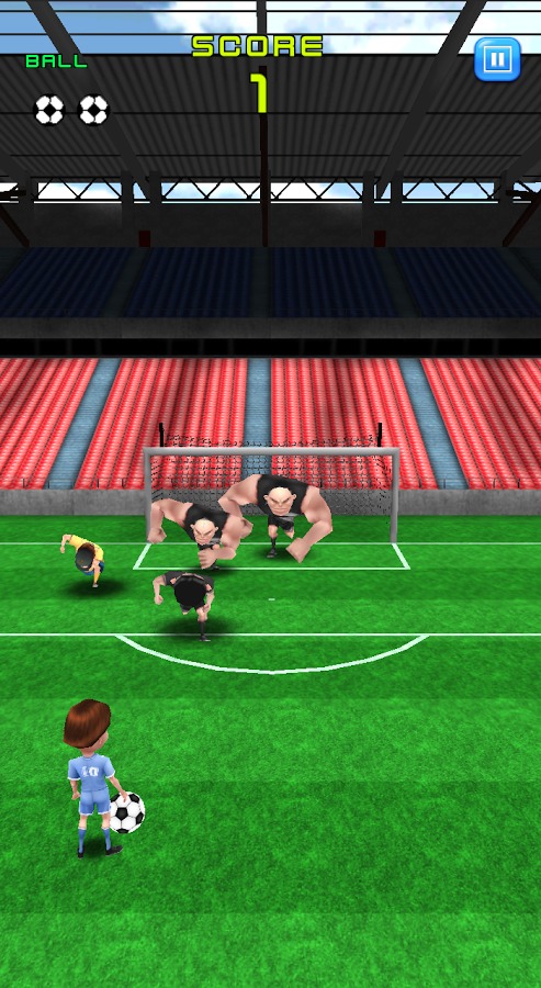 Cartoon Flick Soccer-free kick截图3