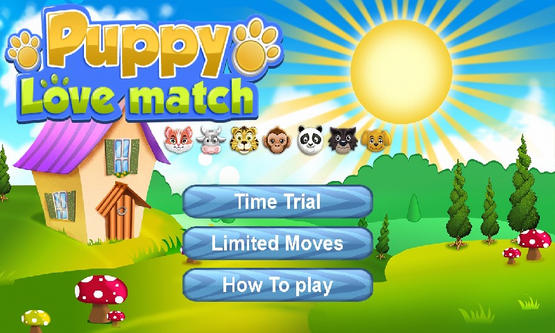 Puppy Love Match截图1