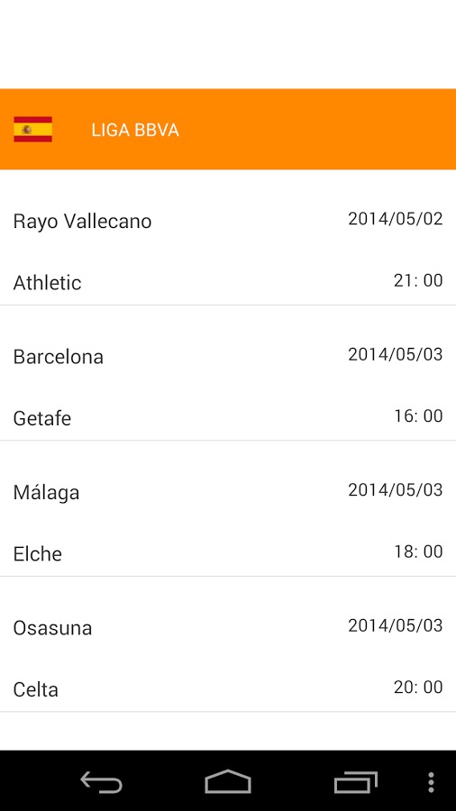 Resultados Futbol截图2