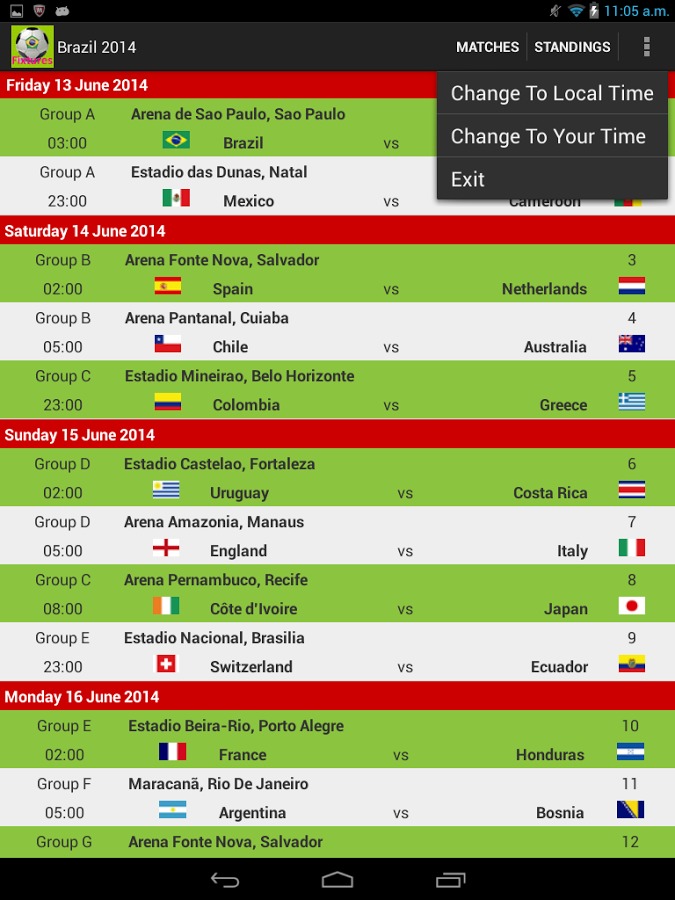 Brazil World Cup 2014截图2