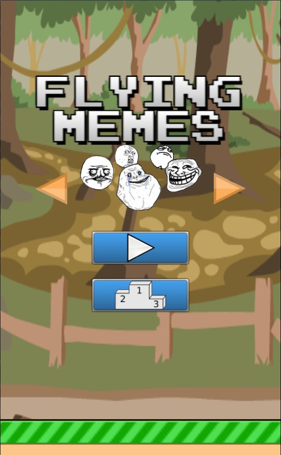 Flying Memes - With Trollface截图4