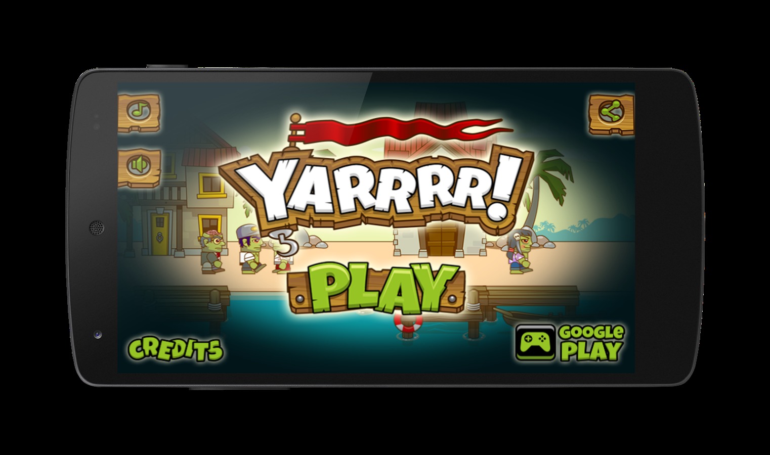 Yarrrr! (Pirates vs Zombies)截图1