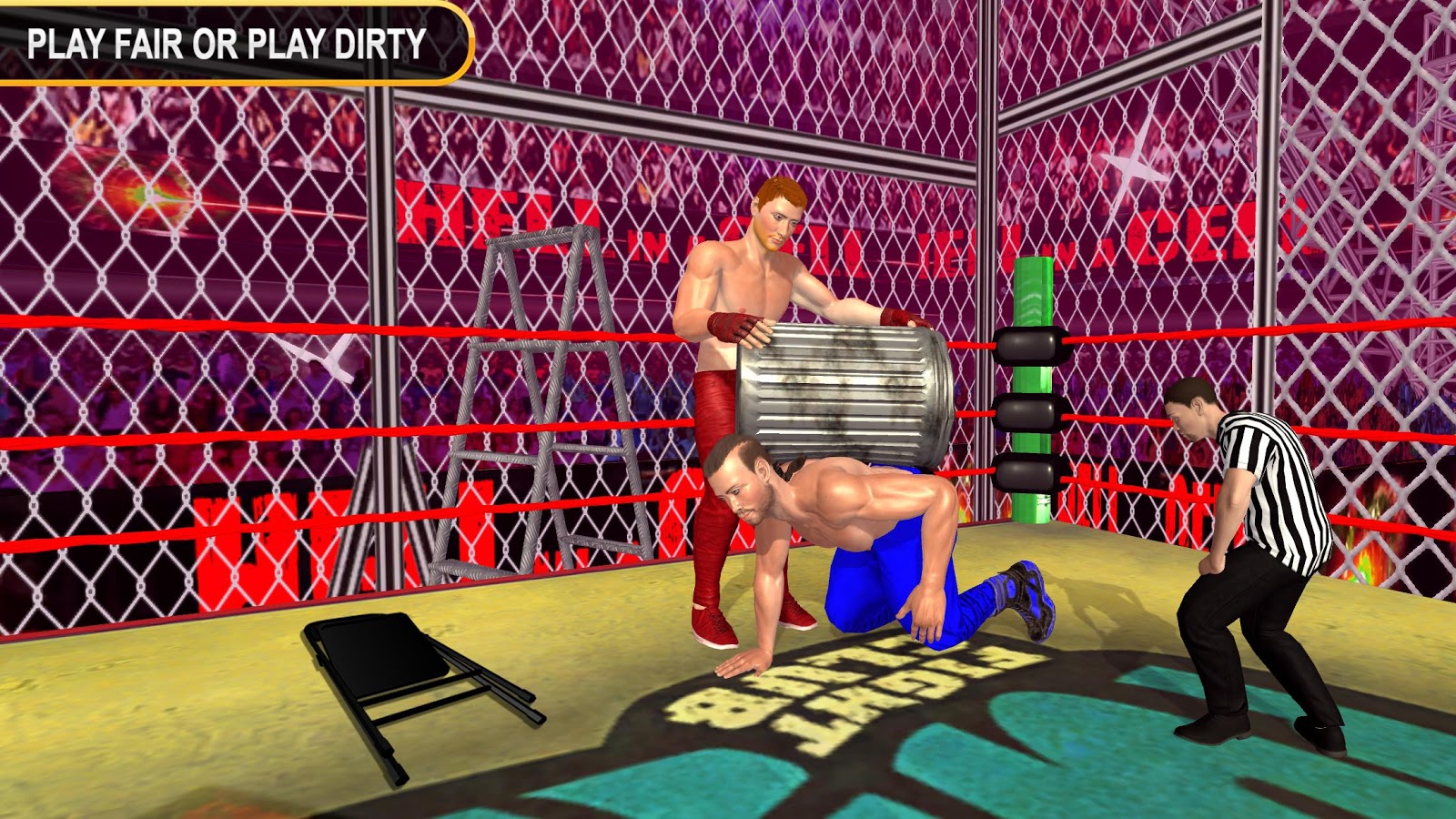 Survival Hell Wrestling: pro Cell Wrestling Games截图3