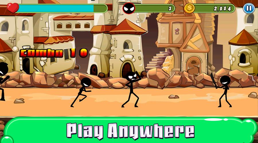 Stickman Revenge - Ninja Warrior - Shadow Fight截图1