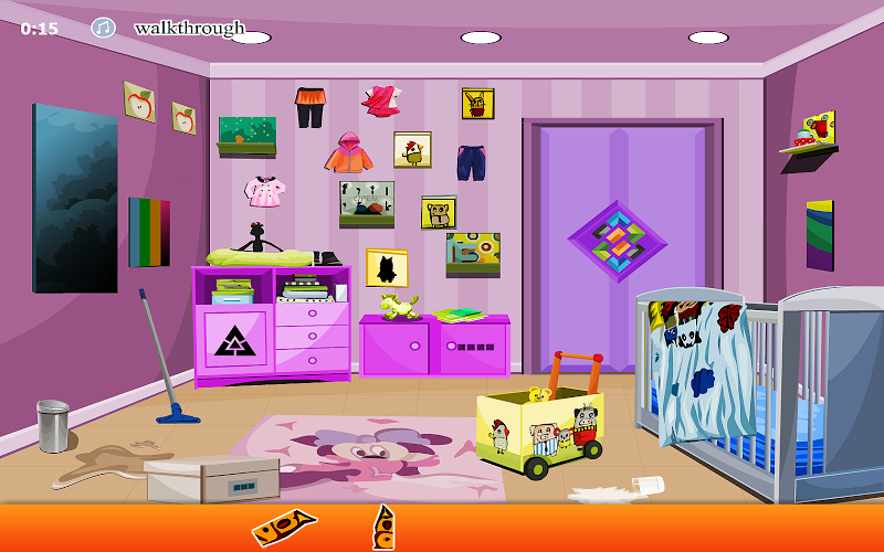 Messy Baby Room Escape截图1