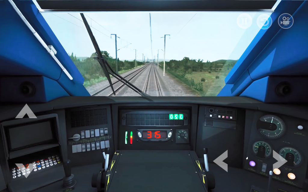 Train Sim : Modern Rail Track Tourist Transport 3D截图5