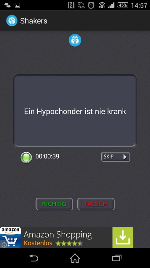 Brainshaker das verdrehte Quiz截图1