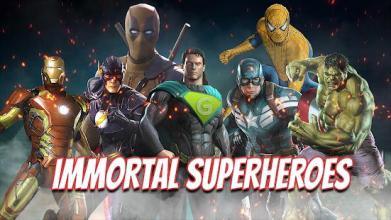 Superheroes Immortal Gods - War Ring Arena Battle截图5