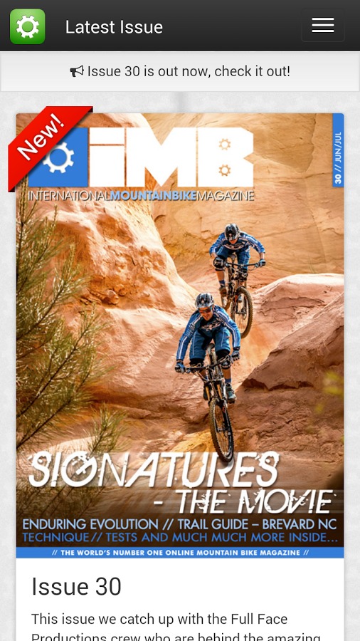 IMB Free Mountain Bike Mag截图1