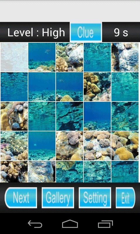 Slide Puzzle Beach截图2