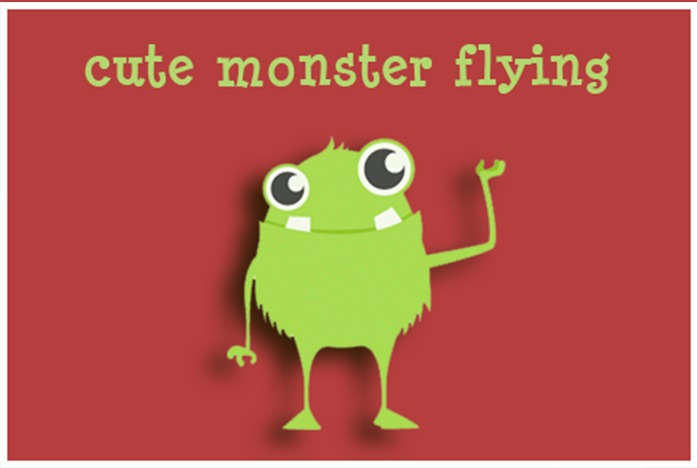 Cute Monster Flying截图1