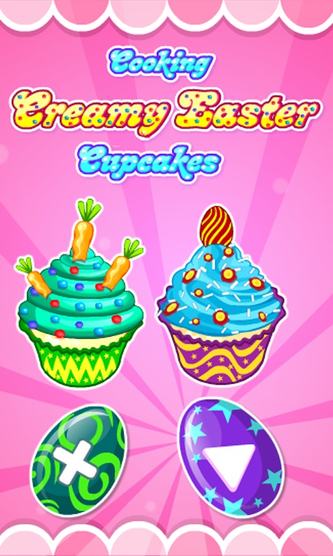 Cooking Creamy Easter Cupcakes截图1