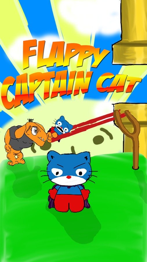 Flappy Captain Cat截图1