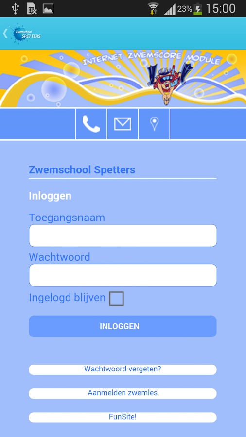 Zwemschool Spetters截图2