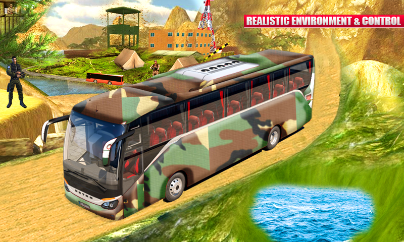 US Army Coach Bus Simulation截图4