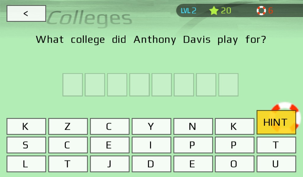 Basketball Trivia Game截图4