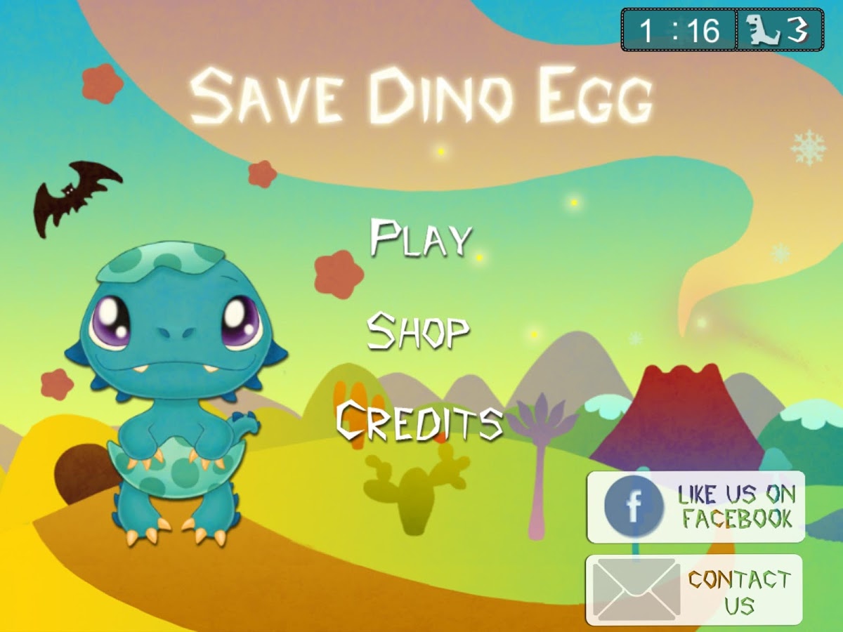 Save Dino Egg截图1