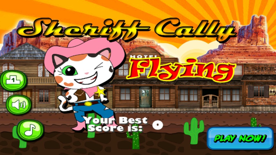 Sheriff Cally Flying Jump截图1