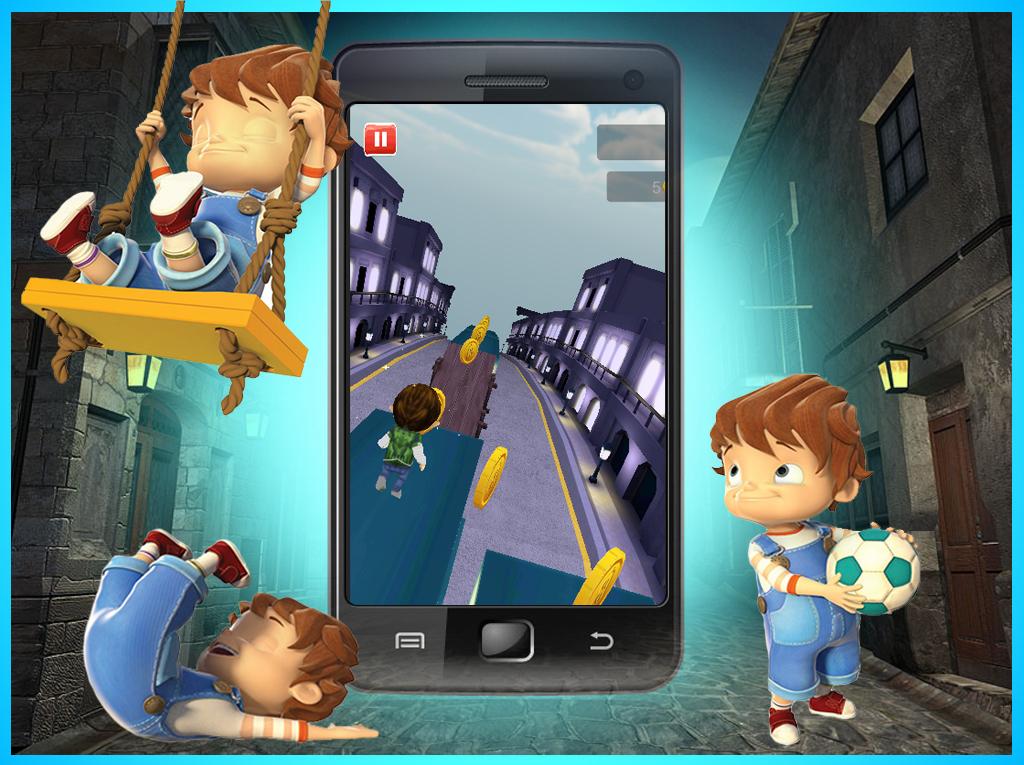 Angry Gran Son Run -3D Running截图3