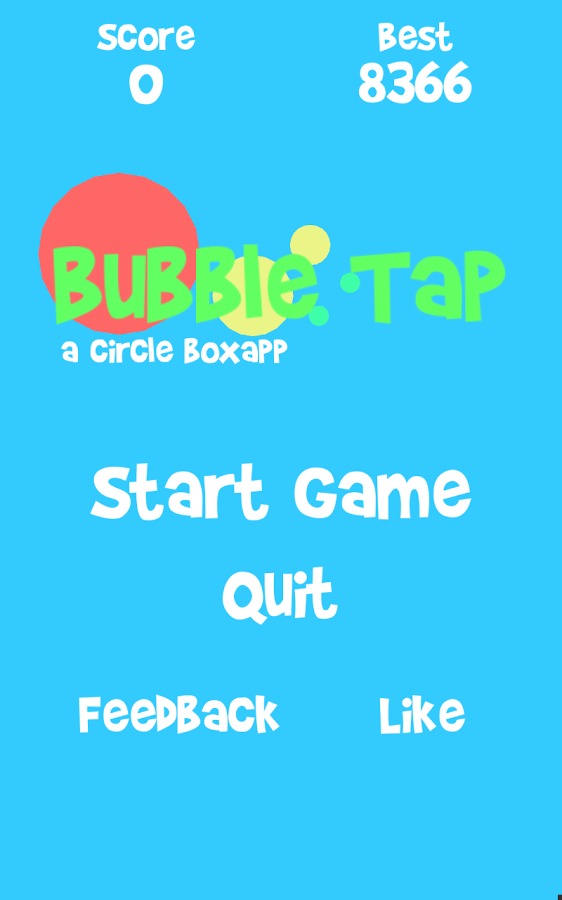 Bubble Tap - a circle boxapp截图3