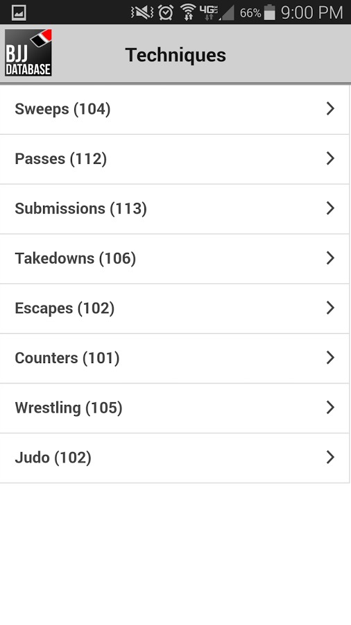 BJJ Database (Jiu Jitsu)截图3