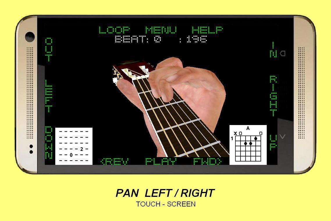 Guitar Lesson In Android 3D截图2