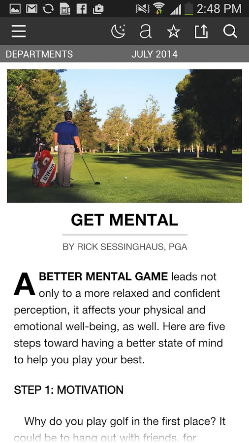 Golf Tips Magazine截图5