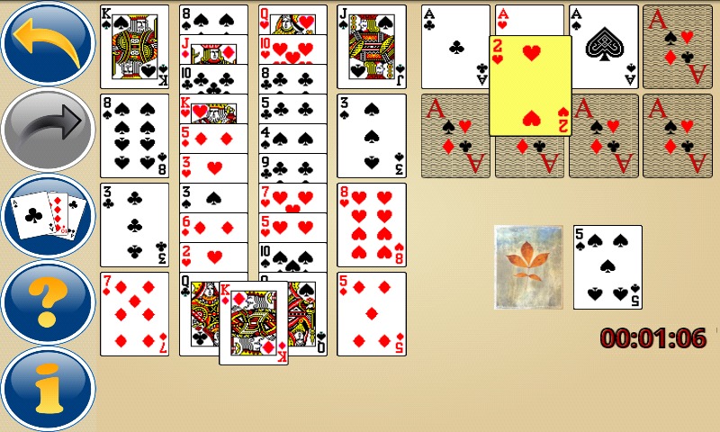 Backbone Solitaire Free截图2