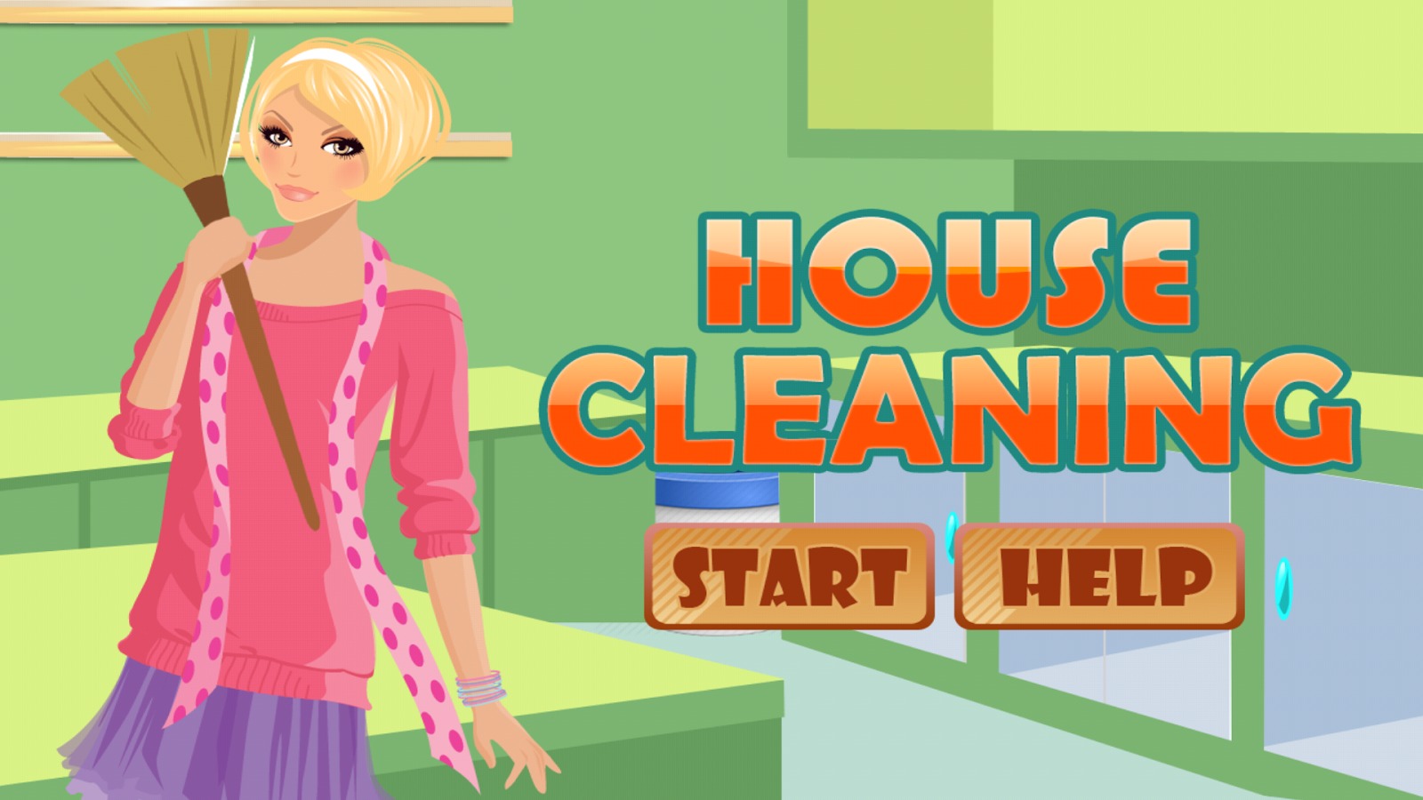 Cleaning Houses Games截图1