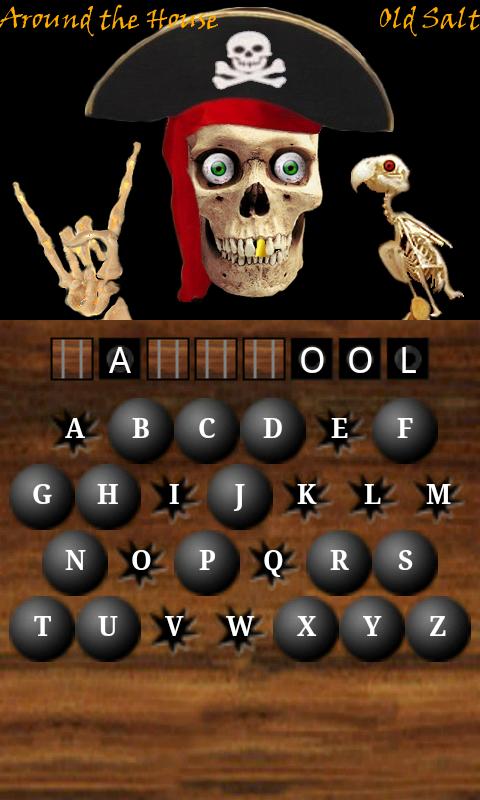 Pirate Hangman Free截图1