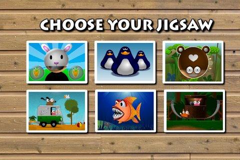 Cartoon Jigsaw 6in1截图1