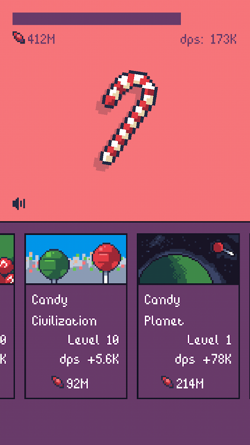 Candy Tap Clicker : Free Incremental Games截图5