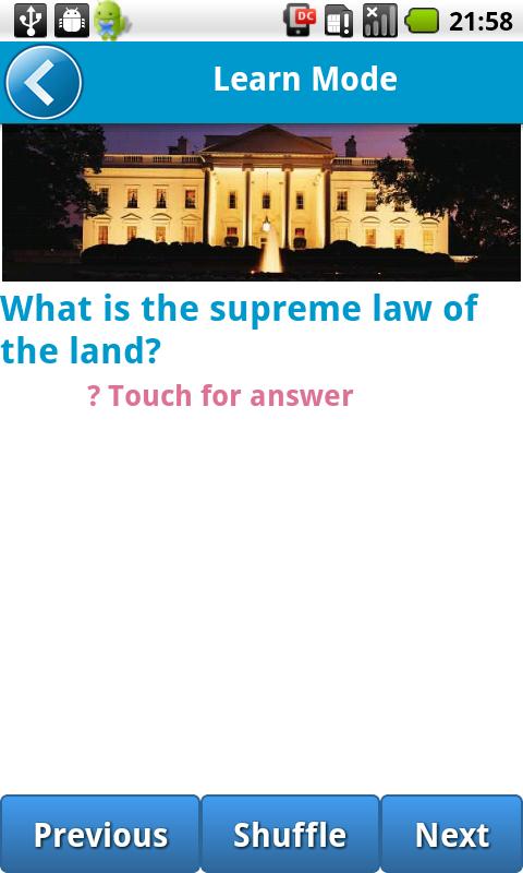 US Civics Test2013截图1