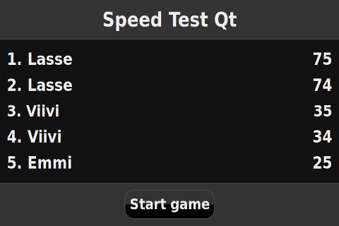 Speed Test Qt截图2