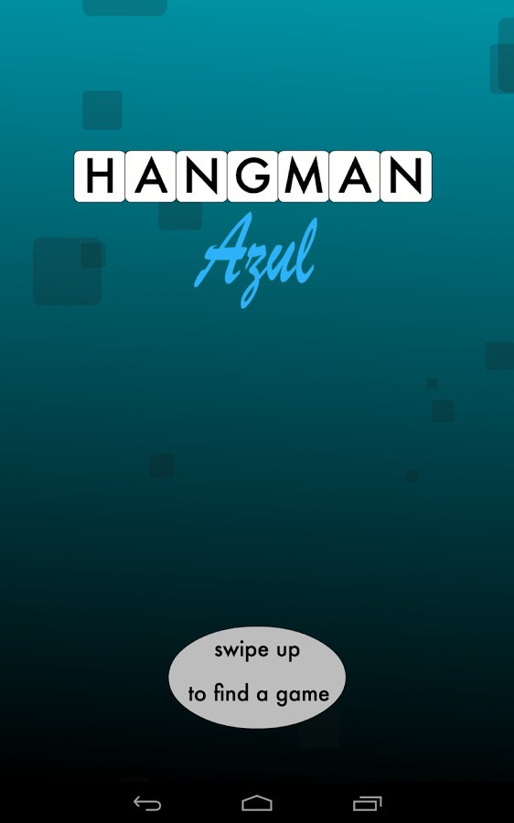 Hangman Azul截图5