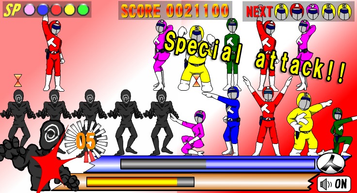 PUZZLE SENTAI GONINGER截图3