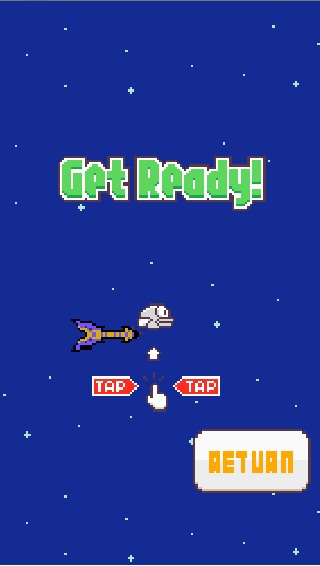 Flappy Space Guitar截图2