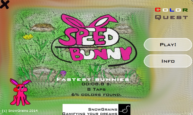 SpeedBunny Color Quest!截图1