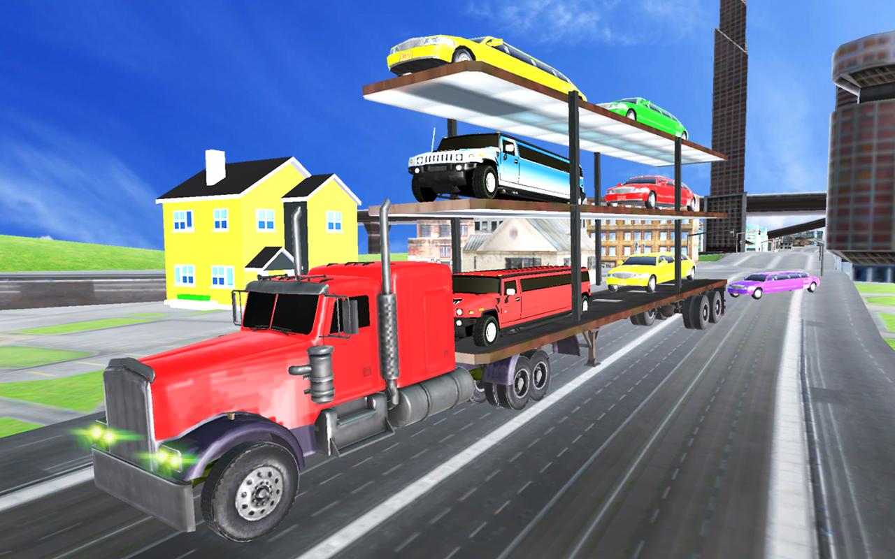 Luxury Limo Car Transporter: Limousine Car Parking截图1