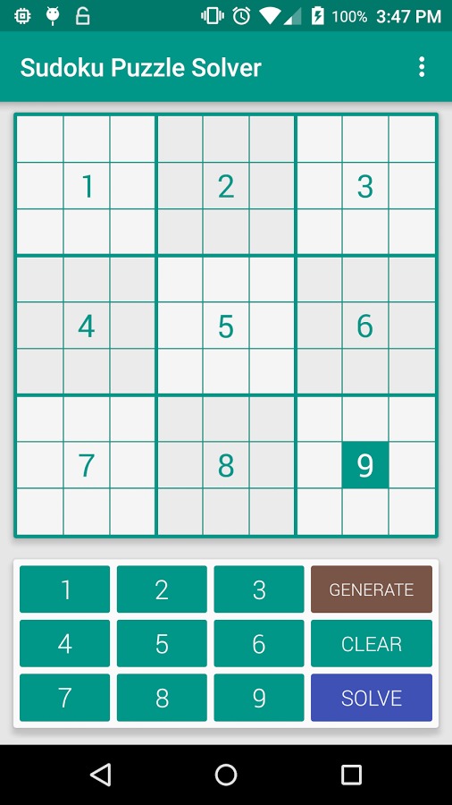 Sudoku Puzzle Solver截图1