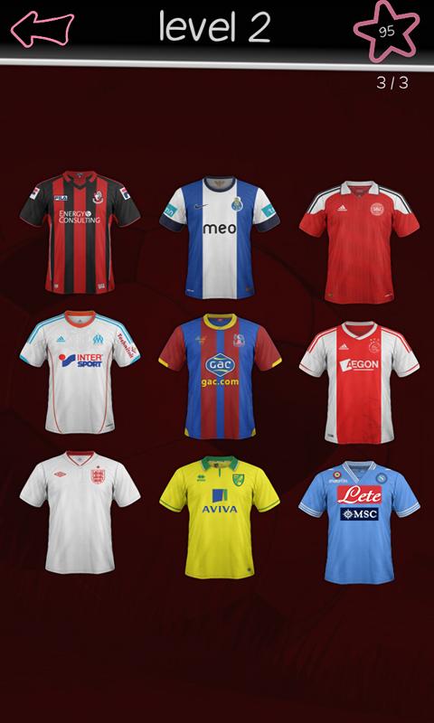 Football Kits Quiz '13截图3