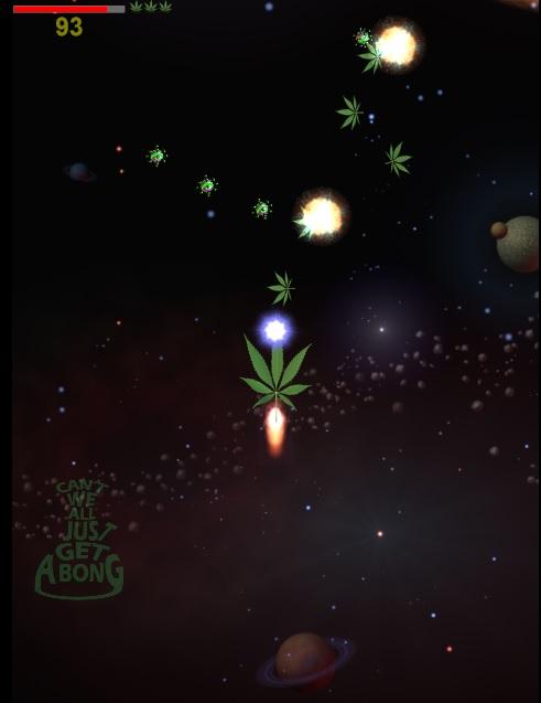 Space Weed Shoot Game截图3