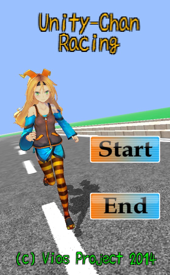 Unity-Chan Racing截图1