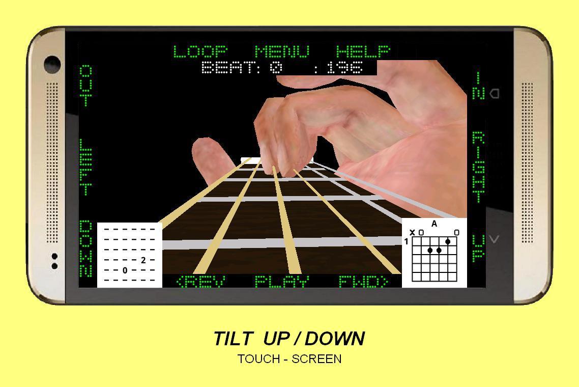 Guitar Lesson In Android 3D截图3