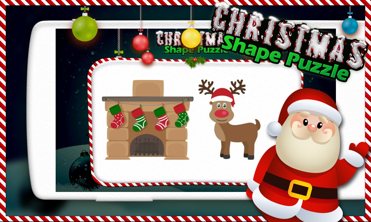 Christmas Shape Puzzle截图1