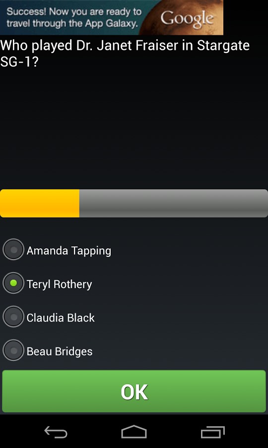 Stargate Trivia截图2